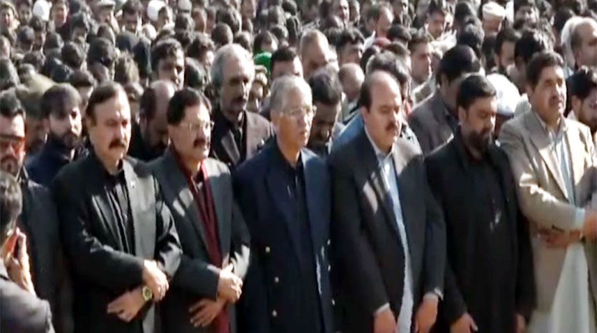 ترلائی دھماکے کے شہداء کی اجتماعی نمازِ جنازہ ادا، تحقیقات میں اہم پیش رفت