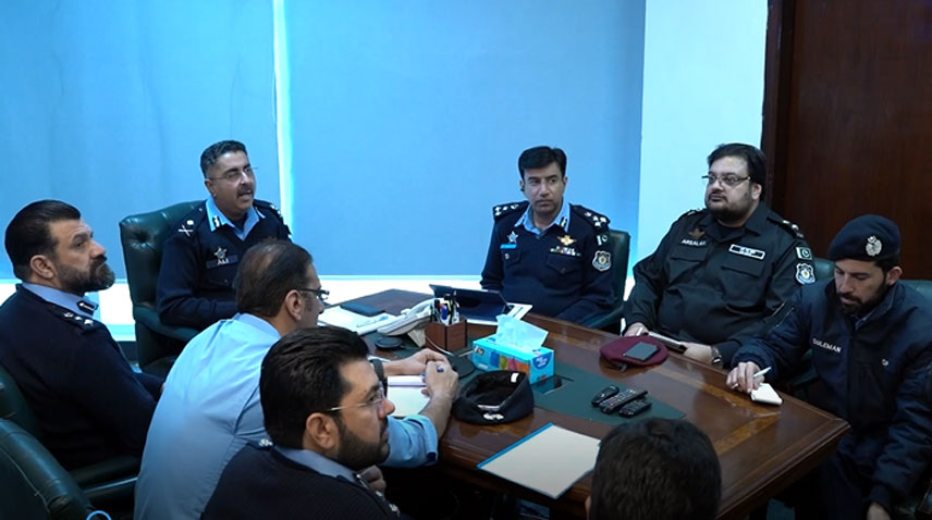 ماہِ رمضان المبارک کے دوران سکیورٹی انتظامات کا جائزہ لینے کے لیے آئی جی اسلام آباد کی زیر صدارت  اعلیٰ سطحی اجلاس