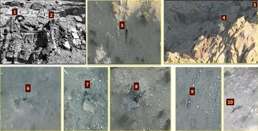بلوچستان کے ضلع ژوب میں سکیورٹی فورسز نے 10 خوارج ہلاک کر دیے