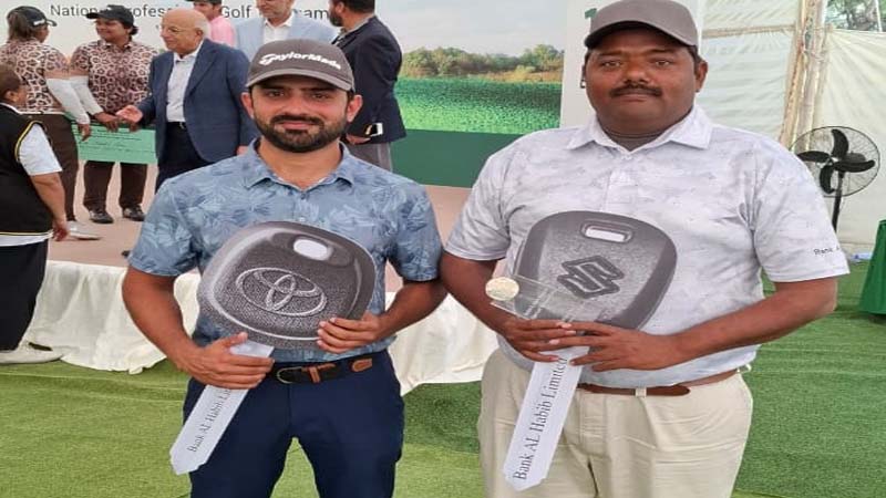 رشید ڈی۔ حبیب میموریل گالف ٹورنامنٹ میں دو شاندار ہول اِن ون