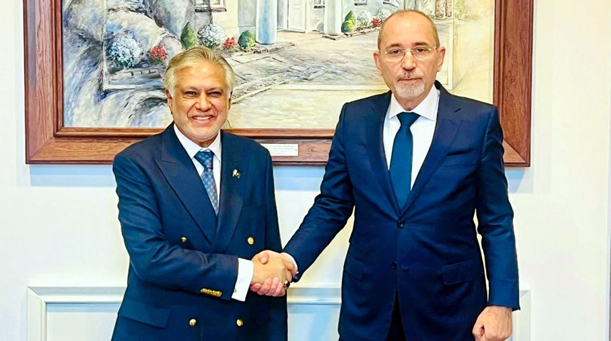 اسحاق ڈار کی نیویارک میں اردن کے ہم منصب سے ملاقات، تعاون کو فروغ دینے پر اتفاق