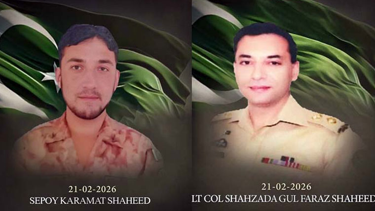 فتنہ الخوارج کے حملے میں پاک فوج کے لیفٹیننٹ کرنل اور ایک سپاہی شہید