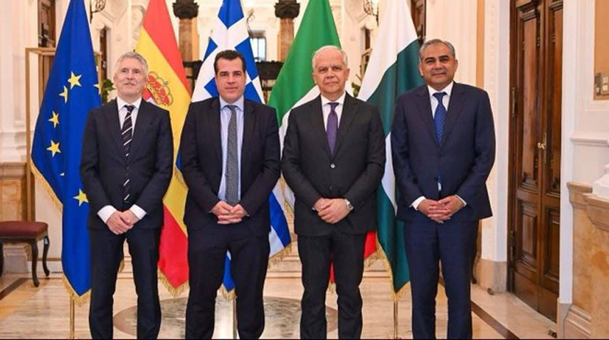 پاکستان، اٹلی، سپین اور یونان کا غیر قانونی تارکین وطن اور سمگلنگ کی روک تھام کیلئے مربوط حکمت عملی پر اتفاق