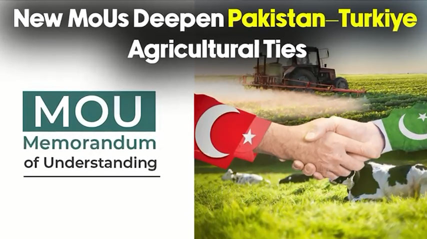 پاکستان اور ترکیہ کے درمیان مختلف شعبوں میں تعاون کیلئے مفاہمتی یادداشت پر دستخط