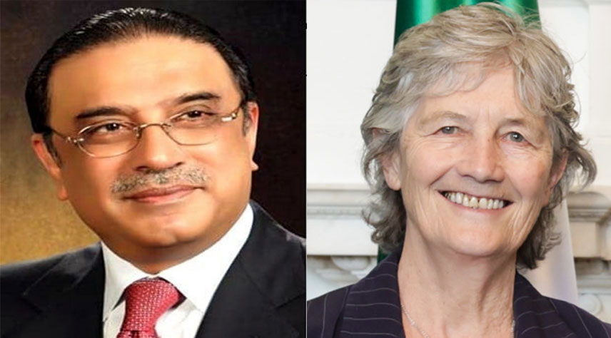 صدر آصف علی زرداری کی آئرش ہم منصب کو سینٹ پیٹرکس ڈے پرمبارکباد