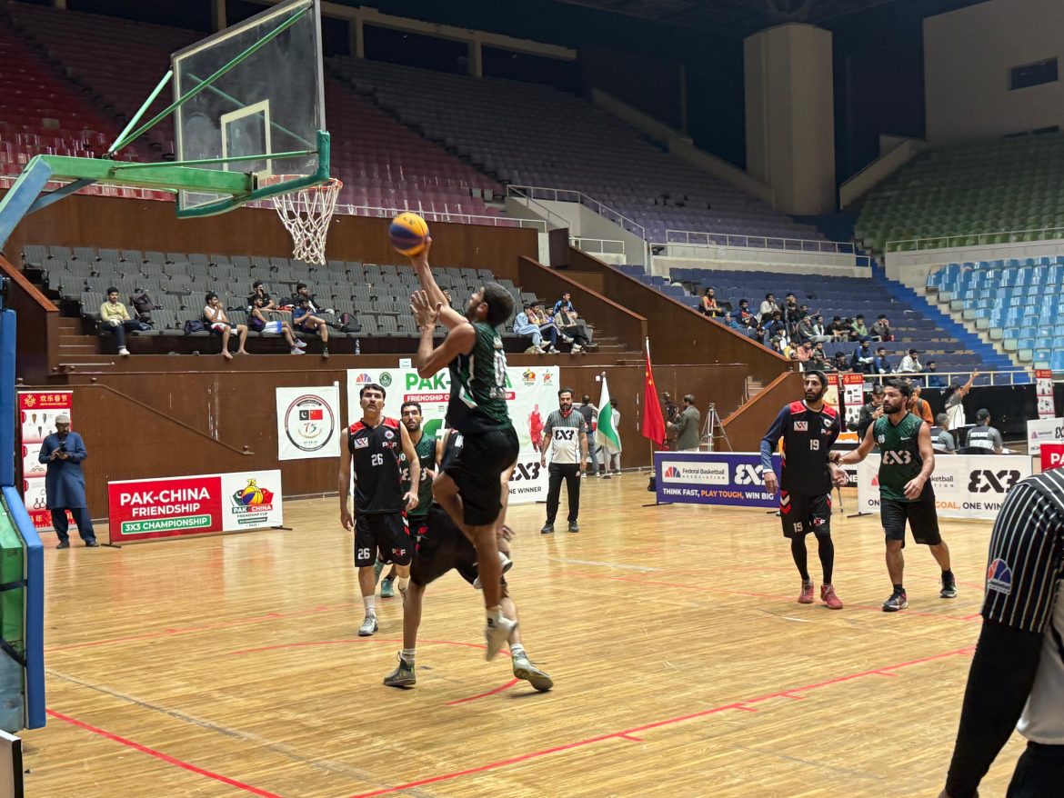 آرمی، واپڈا پاک چاٸنہ فرینڈشپ کپ باسکٹ بال کے کوارٹر فائنل میں پہنچ گئیں