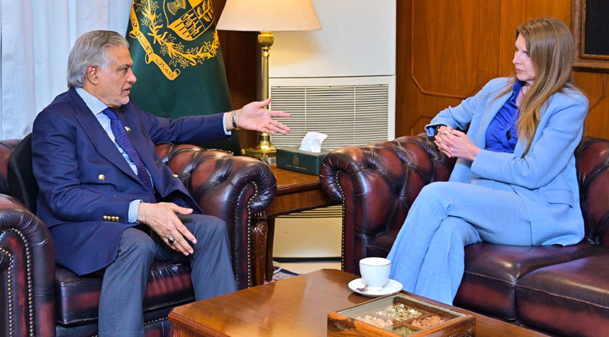 نائب وزیراعظم اور برطانوی ہائی کمشنر کا خطے کی بدلتی ہوئی صورتحال پر تبادلہ خیال