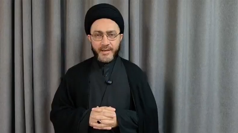 آیت اللّٰہ علی خامنہ ای کی شہادت پر اپنی عقیدت کا اظہار کربلا کے غم کو مدنظر رکھتے ہوئے، علامہ شہنشاہ نقوی