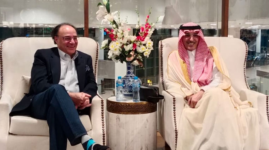 پاکستان اور سعودی عرب کے وزرائے خزانہ کے درمیان دوطرفہ اقتصادی تعاون پر تبادلہ خیال