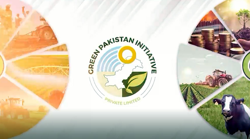 گرین پاکستان انیشیٹو کے تحت بنجر زمینوں کو قابل کاشت بنانے کے منصوبے کا آغاز