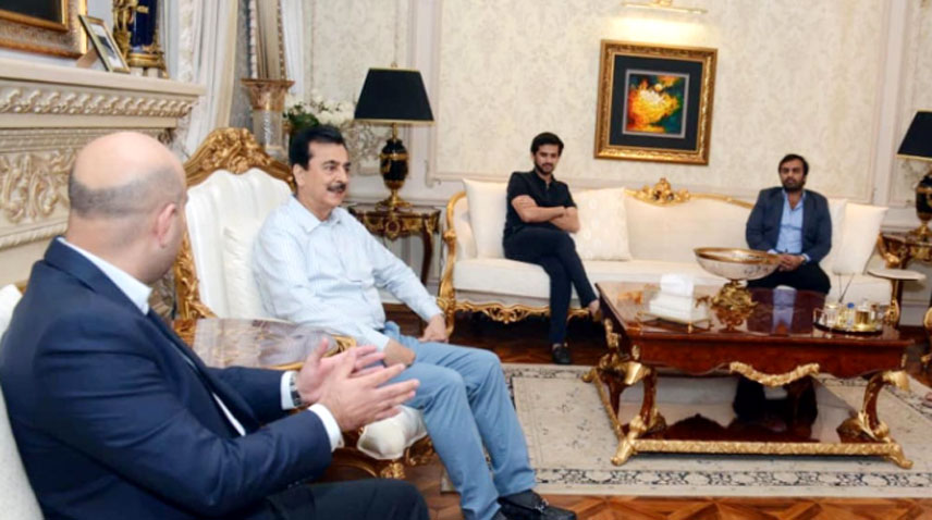 قام مقام صدر کی زوم گروپ کے چیئرمین سے ملاقات، کاروباری برادری کے مسائل پر گفتگو